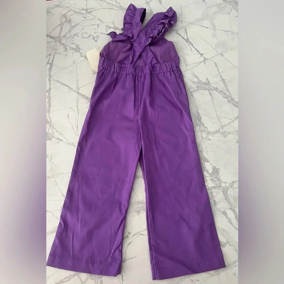 Vintage  Healthtex Overalls NWT | Purple Girls 3T - Picture 3 of 4